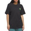 Camiseta Masculina Adidas Skateboarding Pinwheel Trefoil Black Crew Yellow-JW7672- -1-
